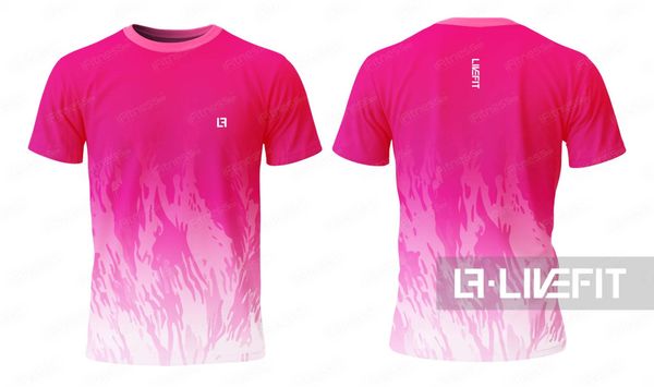 Mẫu Áo Thun Chạy Bộ Thiết Kế LiveFit LF24