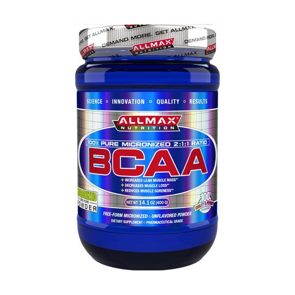 Sữa bột tăng sức bền Allmax Nutrition BCAA 2:1:1 400g