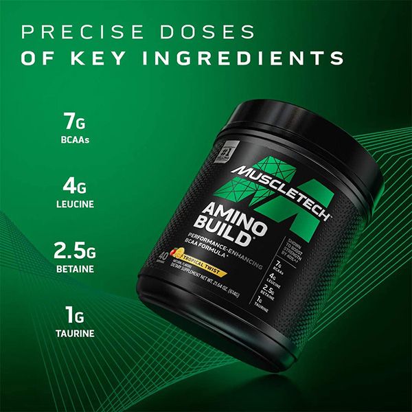 Sữa Uống Hỗ Trợ Phục Hồi Cơ Muscletech Amino Build Intra-Workout - 593g