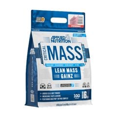 Sữa tăng cân Applied Nutrition Critical Mass Professional - Lean Mass Gainer 6kg - 3 mùi