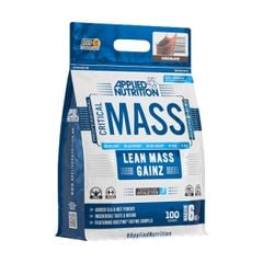 Sữa tăng cân Applied Nutrition Critical Mass Professional - Lean Mass Gainer 6kg - 3 mùi