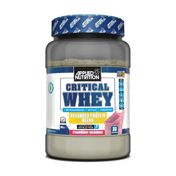 Sữa Tăng Cơ Applied Nutrition Critical Whey 900g - 2 mùi