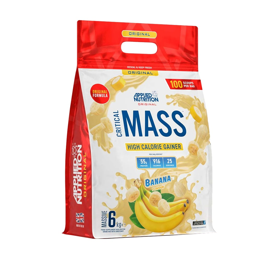 Sữa Tăng Cân Tăng Cơ Applied Nutrition Critical Mass Original 6KG