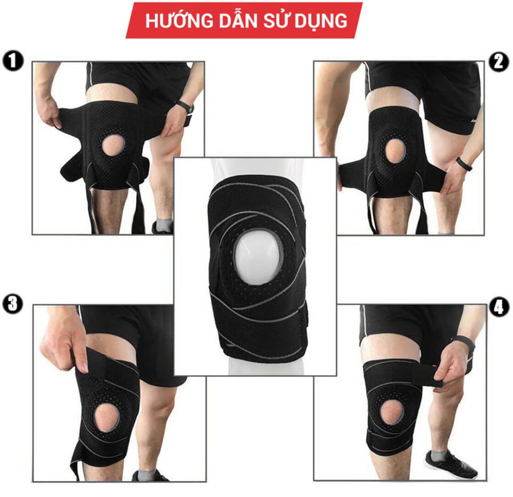 Băng đầu gối, bảo vệ khớp gối GoodFit GF512K