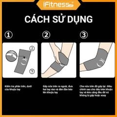 Băng nén thể thao bảo vệ khuỷu tay Profits