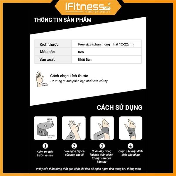 Băng nén bảo vệ cổ tay Profits