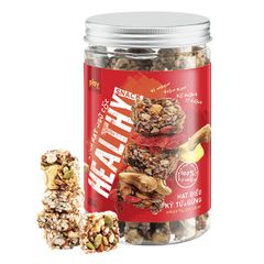 Hộp Bánh Hạt Ngũ Cốc Healthy Snack - 30 Vị - 200g