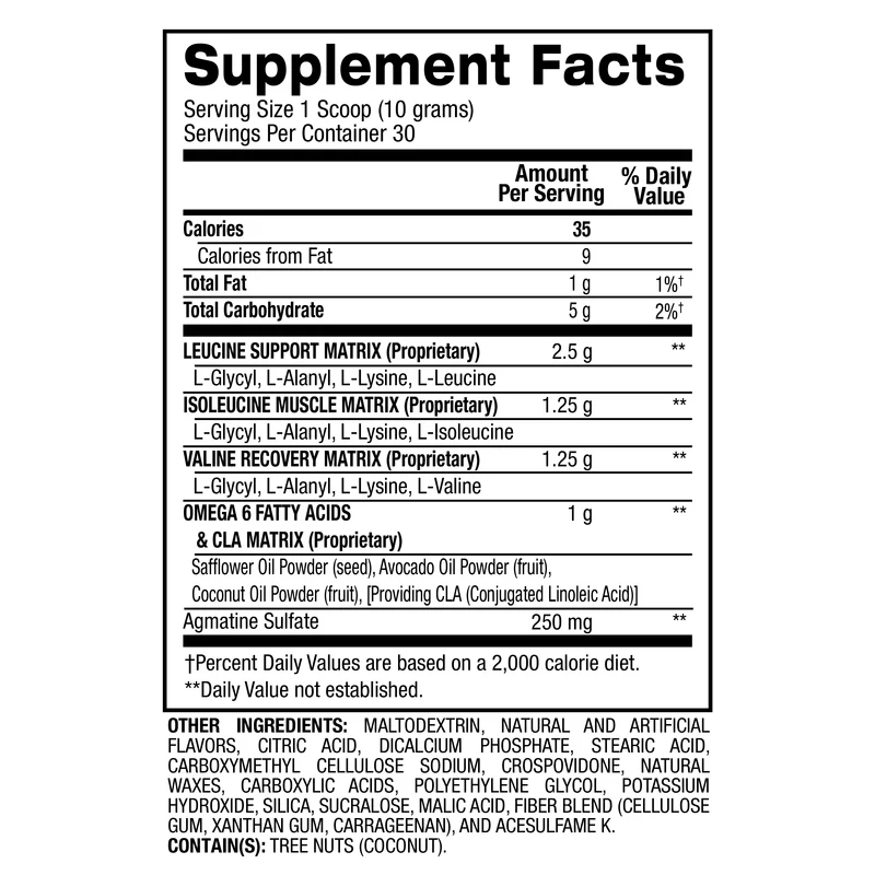 Sữa phục hồi chống đau mỏi cơ BPI Sport Best BCAA 300g