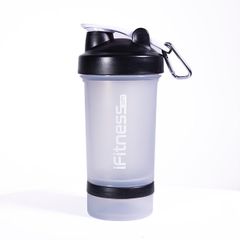 GIFT Bình lắc iFitness Pro Shaker 4-in-1 Cao Cấp - Trắng