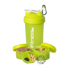 Bình lắc iFitness Pro Shaker 4-in-1 Cao Cấp