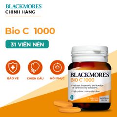 Viên Uống Bổ Sung Vitamin C - Blackmores Bio C 1000 mg - 31 Viên