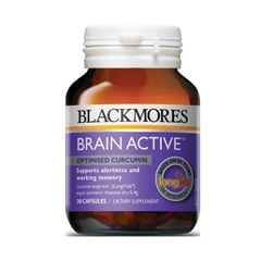 Viên Uống Bổ Não Tăng Cường Trí Nhớ Blackmores Brain Active 30 Viên