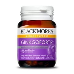 Viên Uống Bổ Não Blackmores Ginkgoforte 40 viên