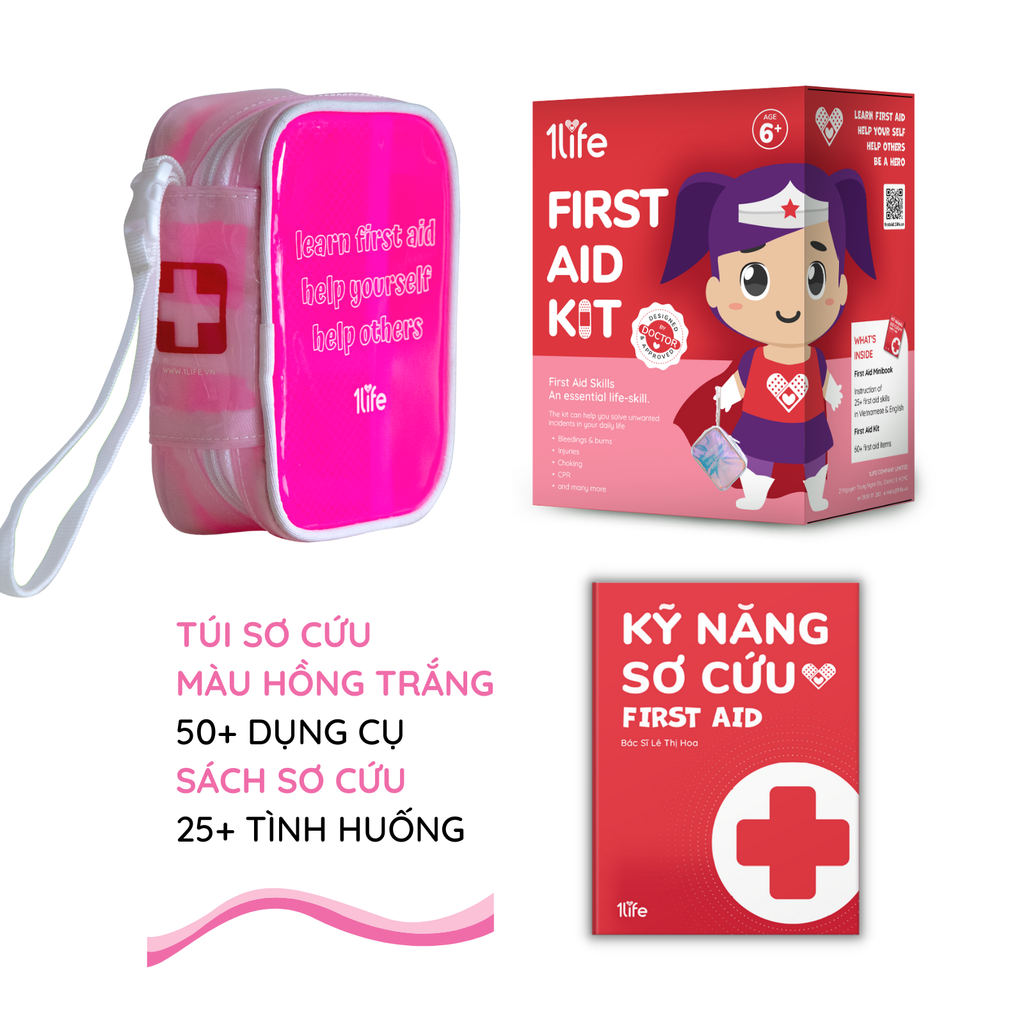 Bộ Túi Dụng Cụ Sơ Cứu Trẻ Em Hero