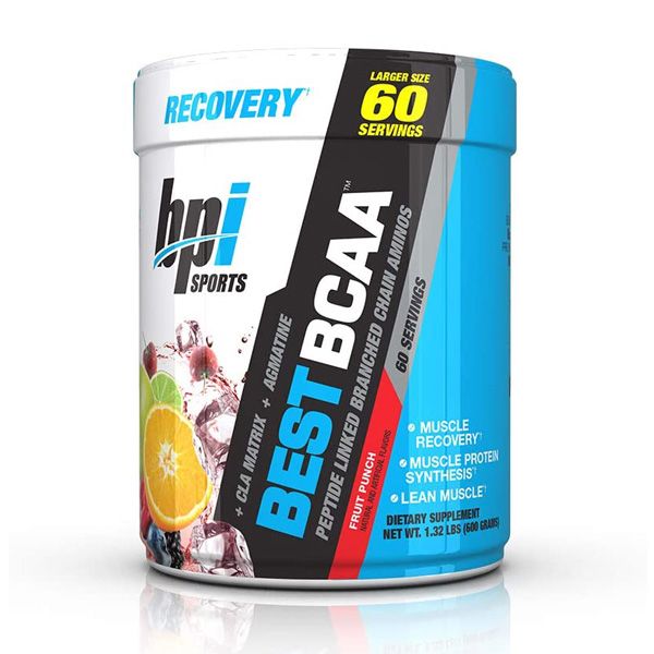 BPI Sports Best BCAA 600g - Phục hồi chống đau mỏi cơ 60 servings