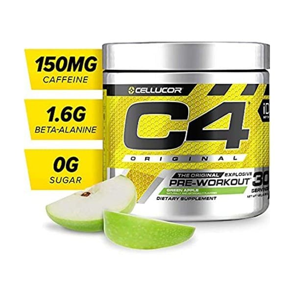 Sữa uống tăng sức mạnh trước khi tập Cellucor C4® Original Pre Workout Powder 30 lần dùng