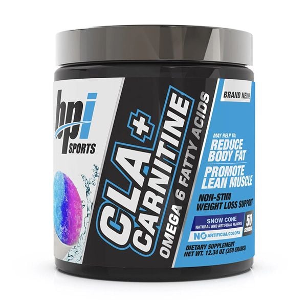 Sữa Tăng Sức Mạnh Giảm Cân Không Chất Kích Thích BPI Sport CLA + Carnitine 350g - 4 mùi