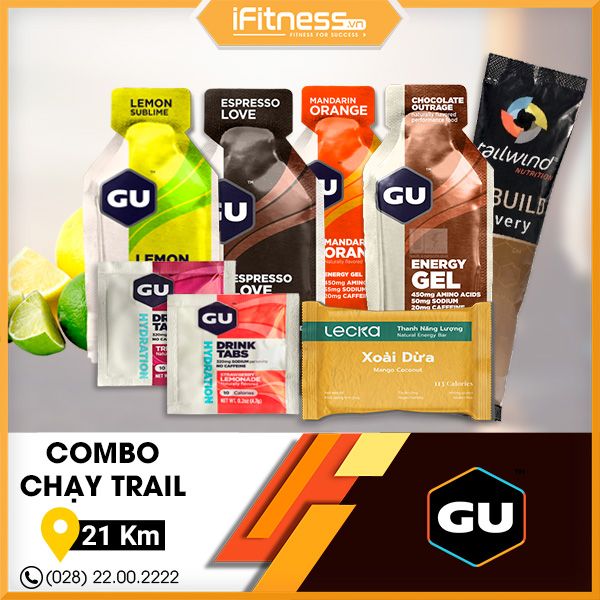 Combo Chạy Dalat Ultra Trail 21Km Gu Energy