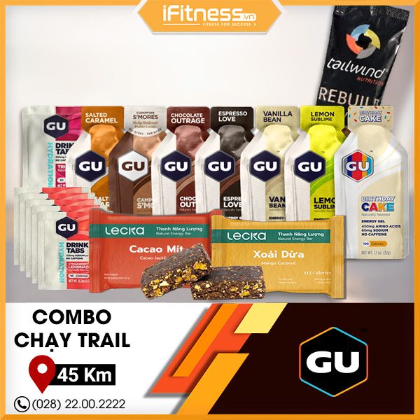 Combo Chạy Dalat Ultra Trail 45Km Gu Energy