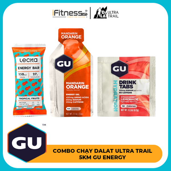 Combo Chay Dalat Ultra Trail 5Km Gu Energy