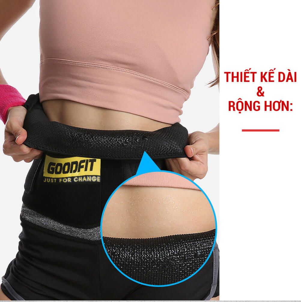 Đai lưng tập gym GoodFit GF724WS (loại mềm)