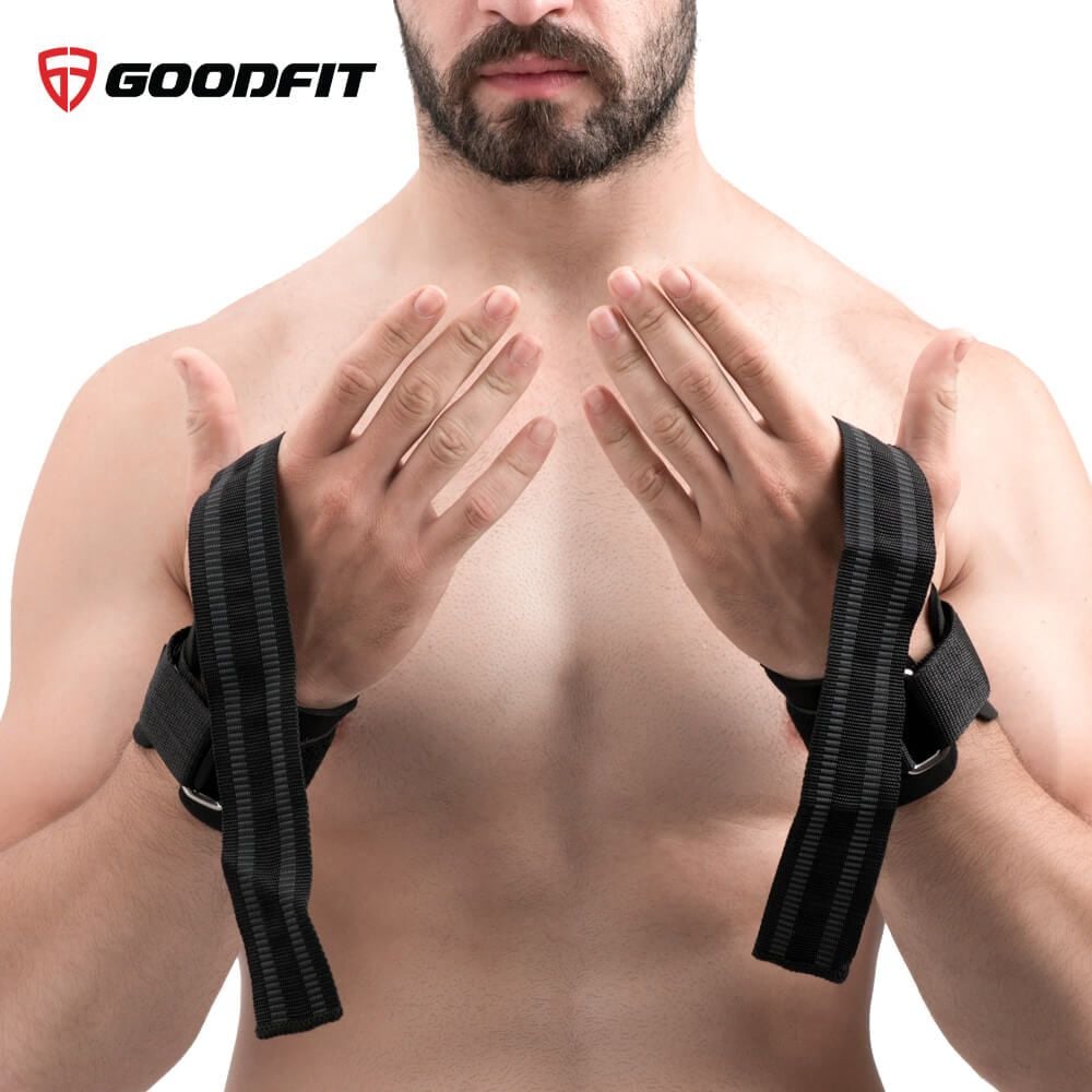 Dây hỗ trợ tập Deadlift, kéo tạ (Wrist Wraps) GoodFit GF731LS