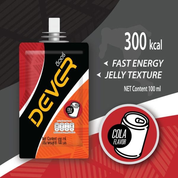 Gel Năng Lượng Dạng Lỏng Dever Energy Gel 300kcal - 100ml