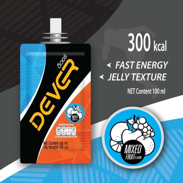 Gel Năng Lượng Dạng Lỏng Dever Energy Gel 300kcal - 100ml