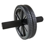 6 múi to đẹp nhờ bài tập bụng hiệu quả cho nam là AB Wheel Bánh Xe Tập Cơ Bụng Dual Exercise AB Wheel
