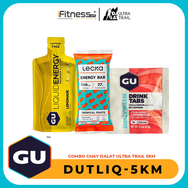 Combo Chay Dalat Ultra Trail 5Km Gu Liquid Energy