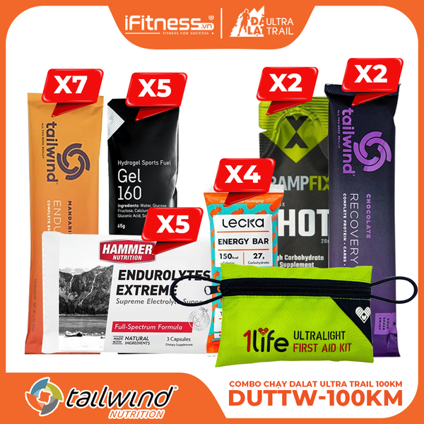 Combo Chay Dalat Ultra Trail 100Km Tailwind Nutrition