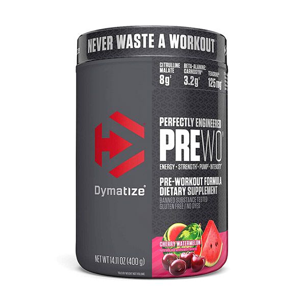 Sữa Tăng Sức Mạnh Sức Bền Dymatize Nutrition Pre W.O. 400g - 4 Mùi