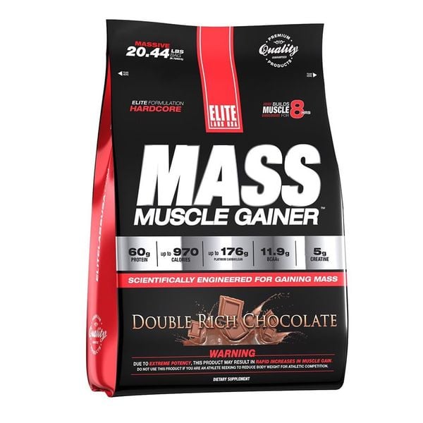 Sữa Tăng Cân Elite Labs Mass Muscle Gainer 20.44 lbs (9.275kg)