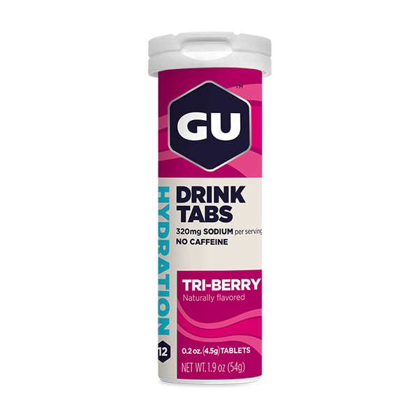 Viên Sủi Điện Giải GU Energy Hydration Drink Tabs Ống 12 Viên - 4 Mùi