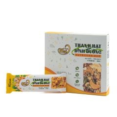 Thanh Hạt Dinh Dưỡng Faminuts Hạt Điều - Yến Mạch 100g - Hộp 4 thanh