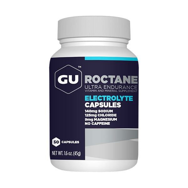 Viên uống điện giải GU Roctane Electrolyte Capsules Hũ/50 viên