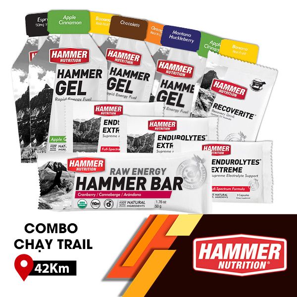 Combo Chạy Trail 45Km Hammer Nutrition