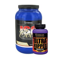 GIFT Iso cool 907g + Ultra Ripped 180 Capsules