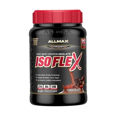 Sữa Tăng Cơ AllMax Nutrition IsoFlex 907g - 4 Mùi