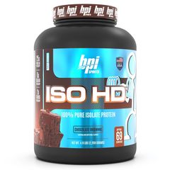 BPI ISO HD 4.8lbs (2.17kg) - 100% Pure Whey Protein Isolate, 3 Mùi