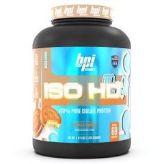 BPI ISO HD 4.8lbs (2.17kg) - 100% Pure Whey Protein Isolate, 3 Mùi