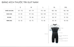 Bộ Quần Áo Ba Môn Phối Hợp cho Nam - Evo 2.3 Men's Triathlon Suit