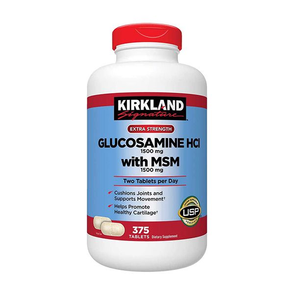 Viên Uống Bổ Khớp Kirkland Signature Glucosamine 1500mg & Chondroitin 1200mg