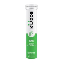 Viên Sủi Bổ Sung Tăng Cường Sức Khỏe Xương Kudos Bone Health Calcium , D3 & Vitamin K2 Tuýt 20 viên