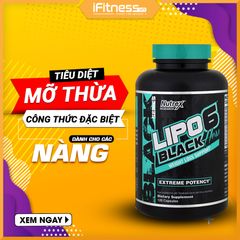 Viên Uống Đốt Mỡ Sinh Nhiệt Dành Cho Nữ Nutrex Lipo 6 Black Hers 120 Viên