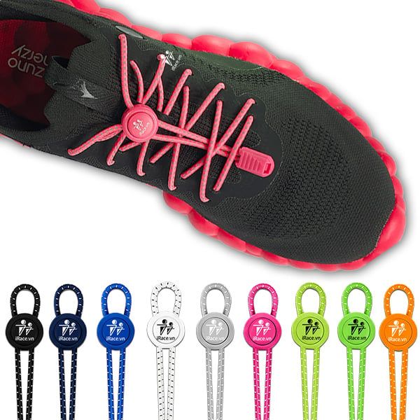 Dây giày thông minh phản quang 3 vạch LiveFit Lock Laces