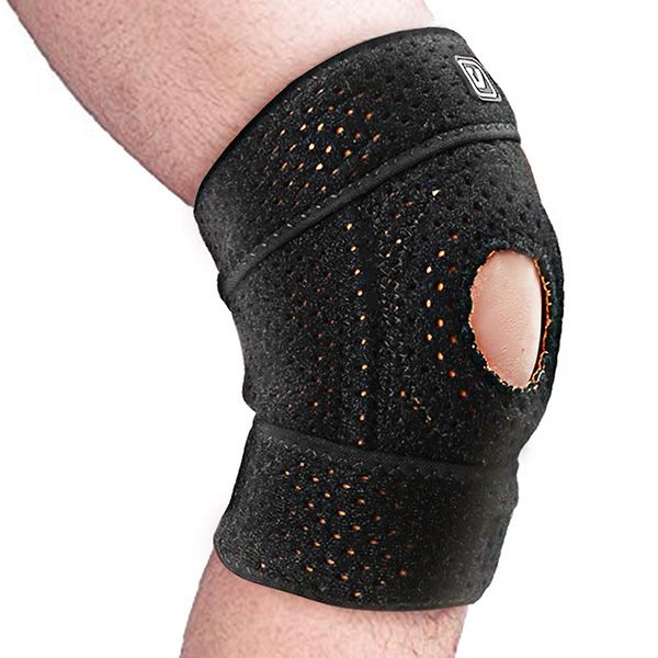 Băng Bảo Vệ Đầu Gối Có Thanh Nhôm Trợ Lực Tập Gym LiveUp Sports Knee Support