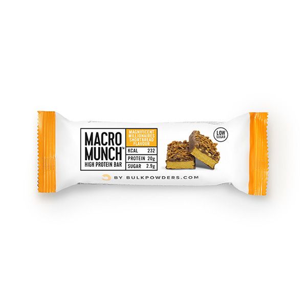 Bánh Protein Bulk Powders Macro Munch Protein Bar 62g - 6 mùi