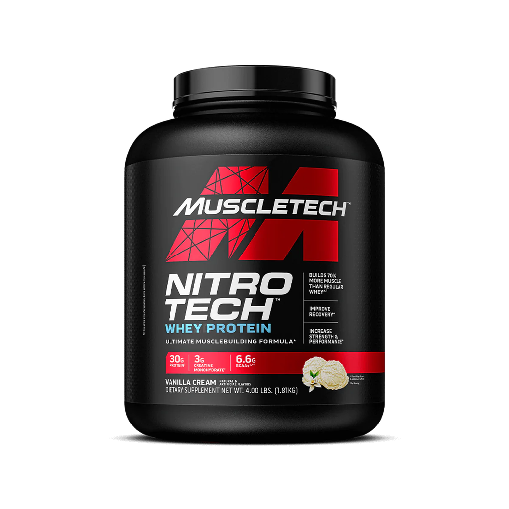Sữa Tăng Cơ Nitro-Tech Whey Protein 1.8kg - 6 mùi