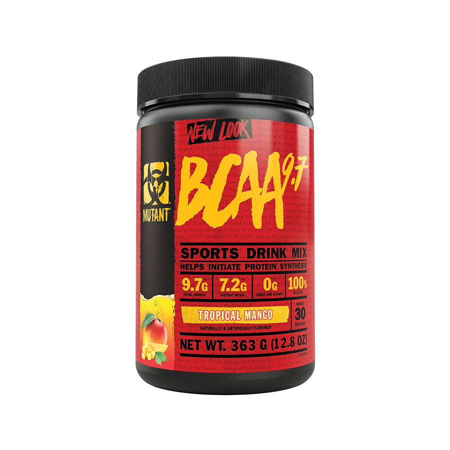 Sữa tăng sức bền phục hồi chống đau mỏi cơ Mutant BCAA 9.7 - 348gr